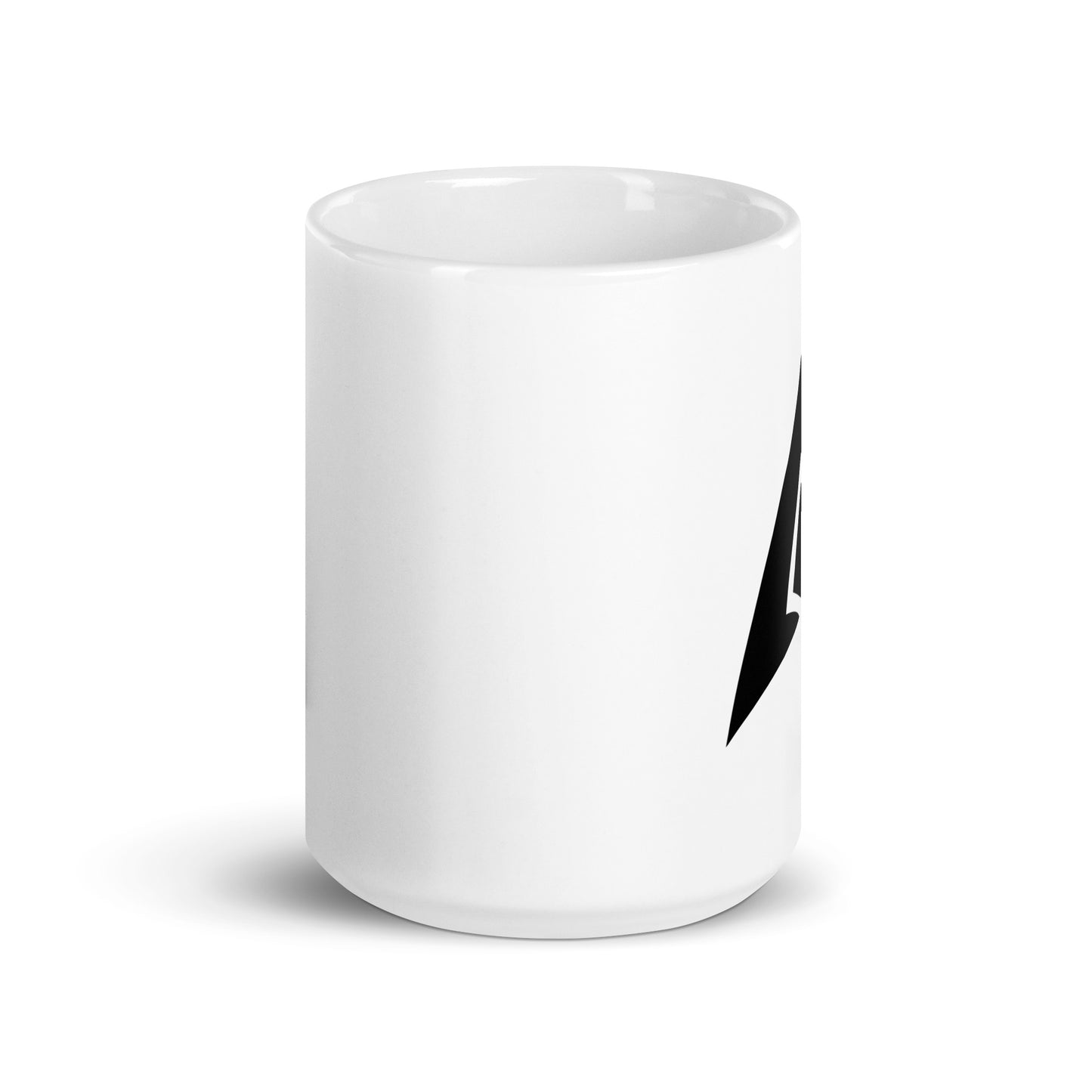 AccessTheGlory White glossy mug side view