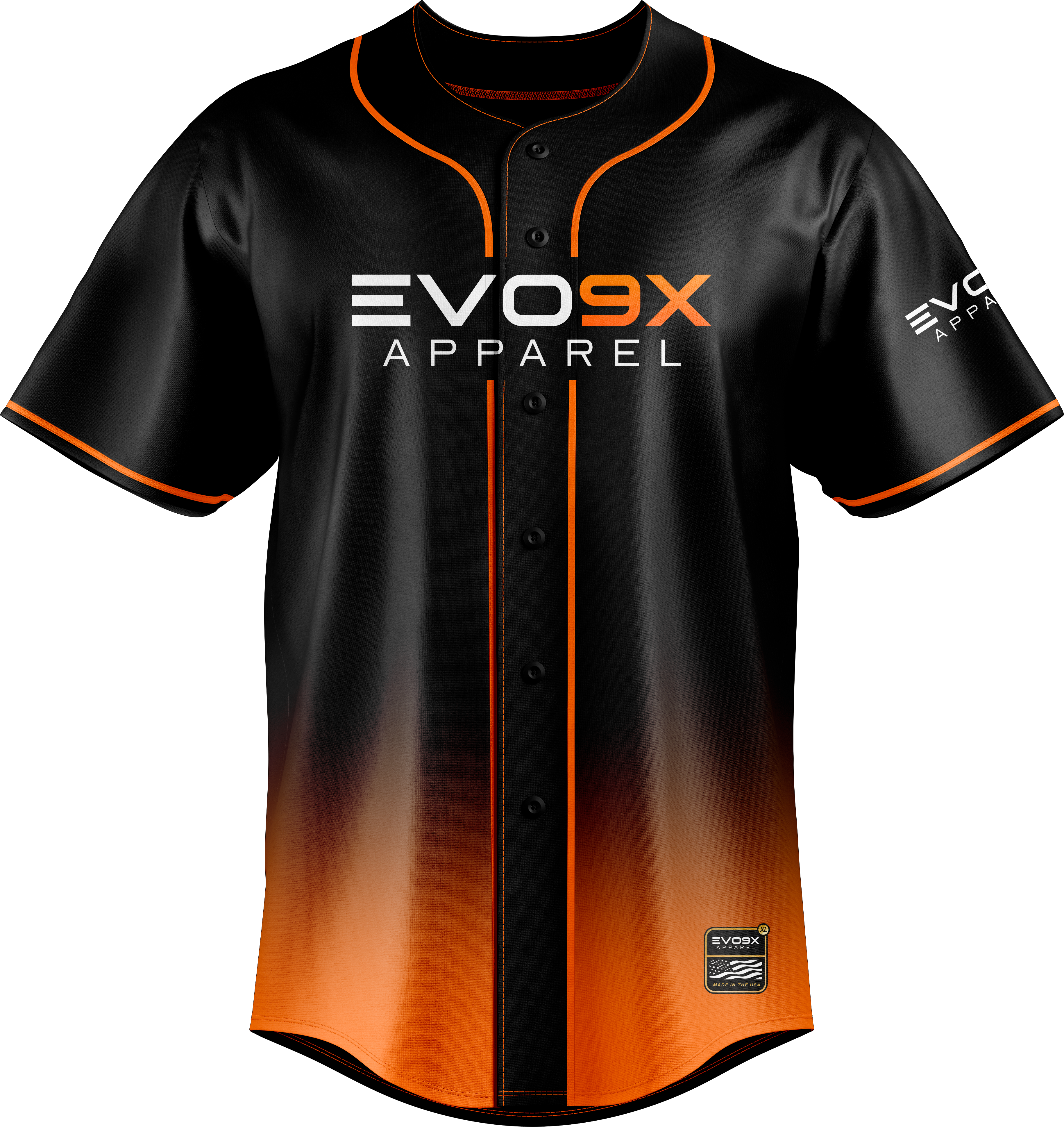 Custom Baseball Jersey Design – Evo9x Esports