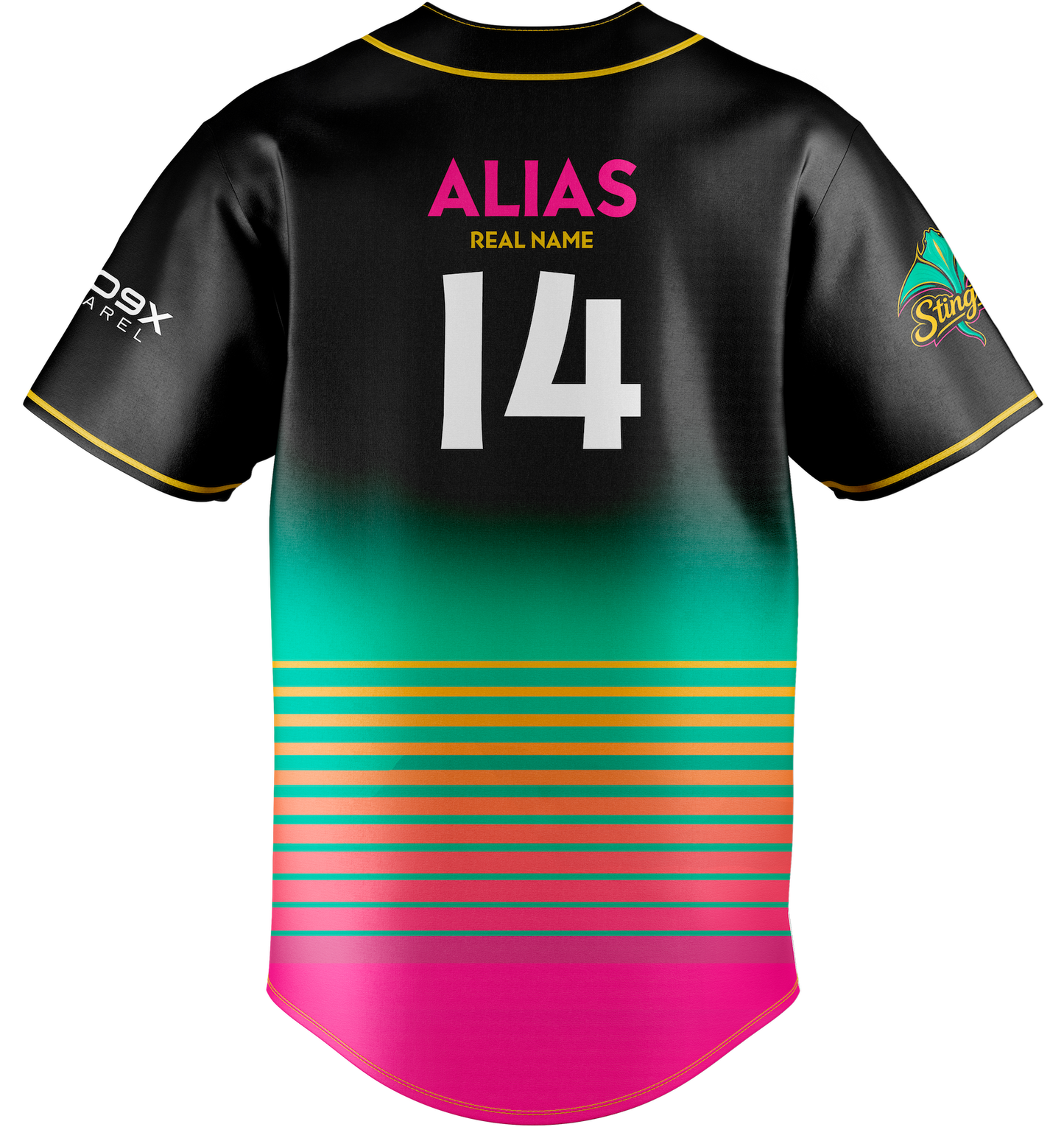 MIAMI STINGRAY Premium Baseball Jersey