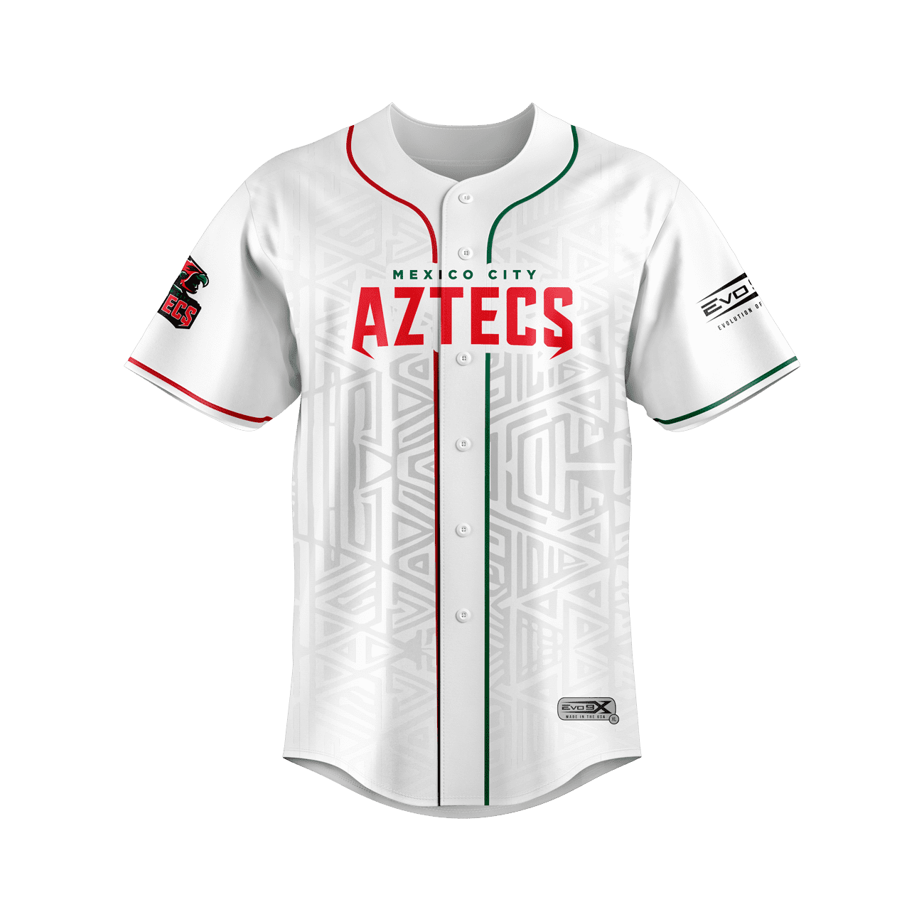 Mexico City Pro Baseball Jersey – Evo9x Esports