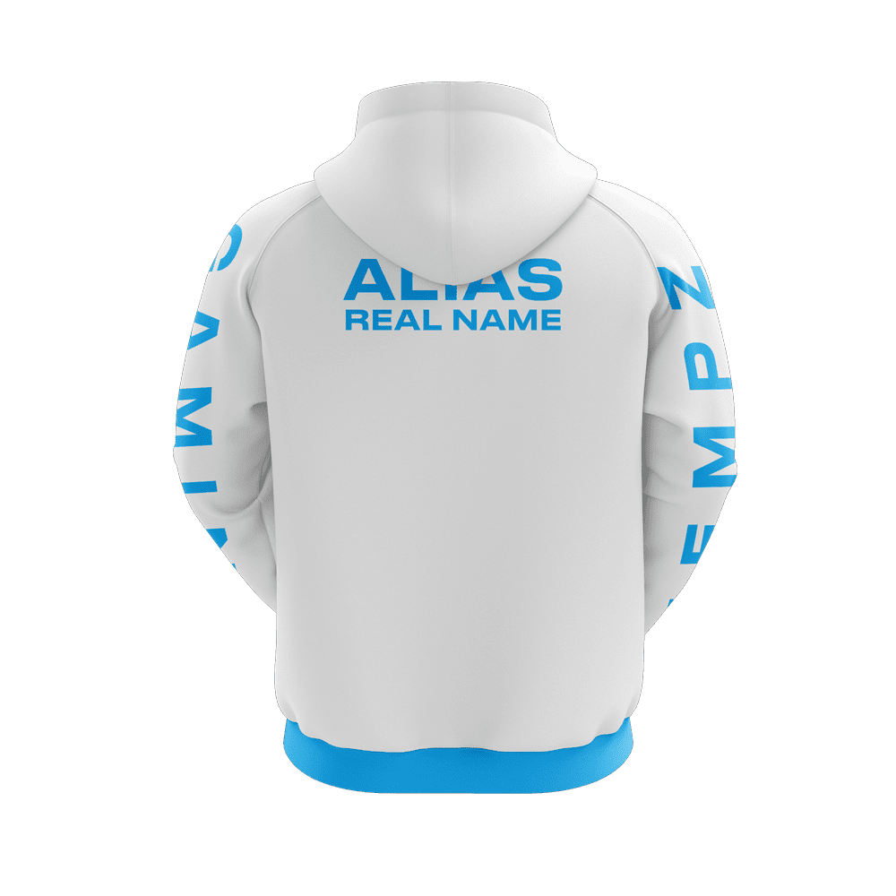 TempZ Gaming Pro Hoodie White