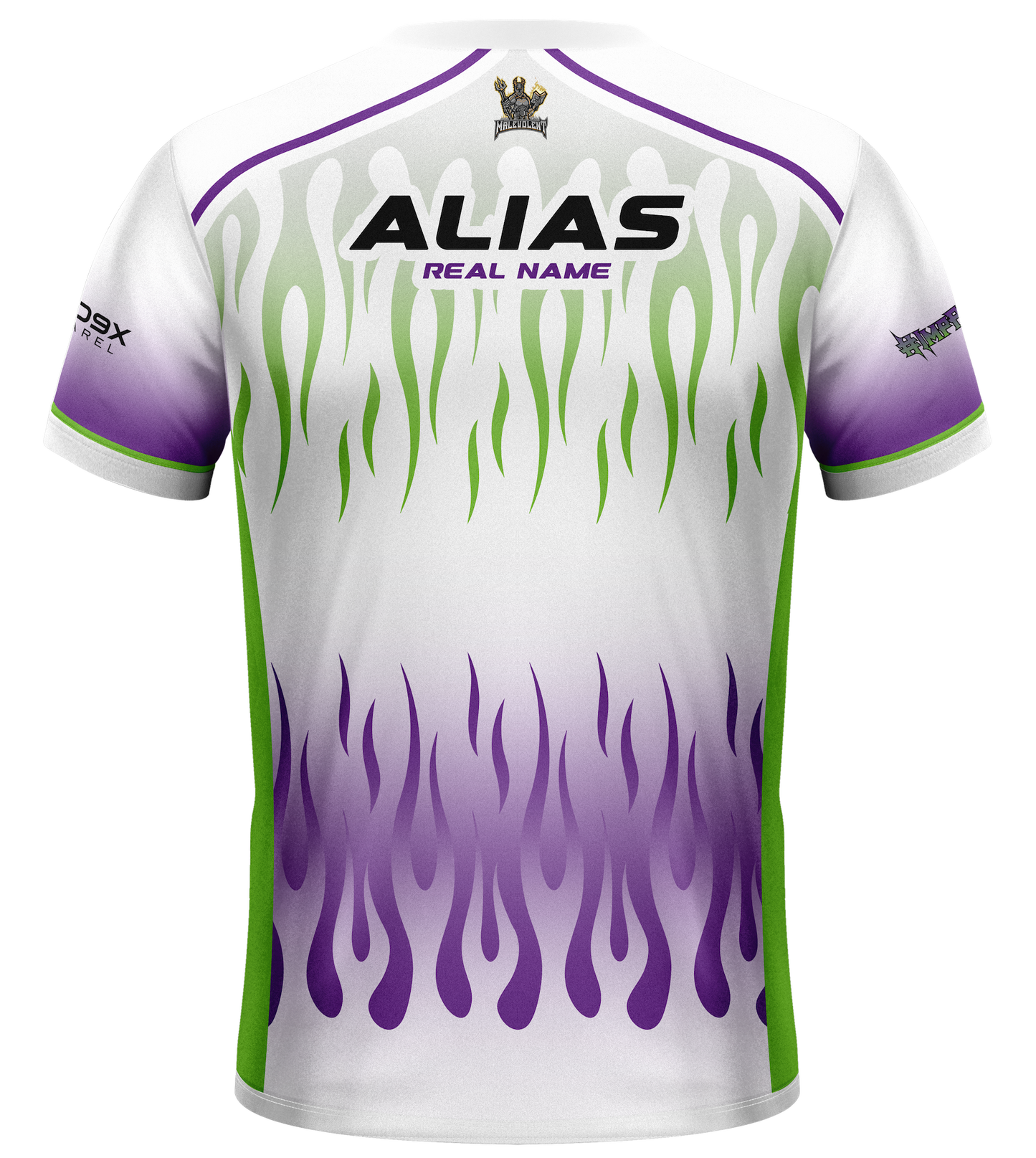 Malevolent Esports Club Premium Jersey White