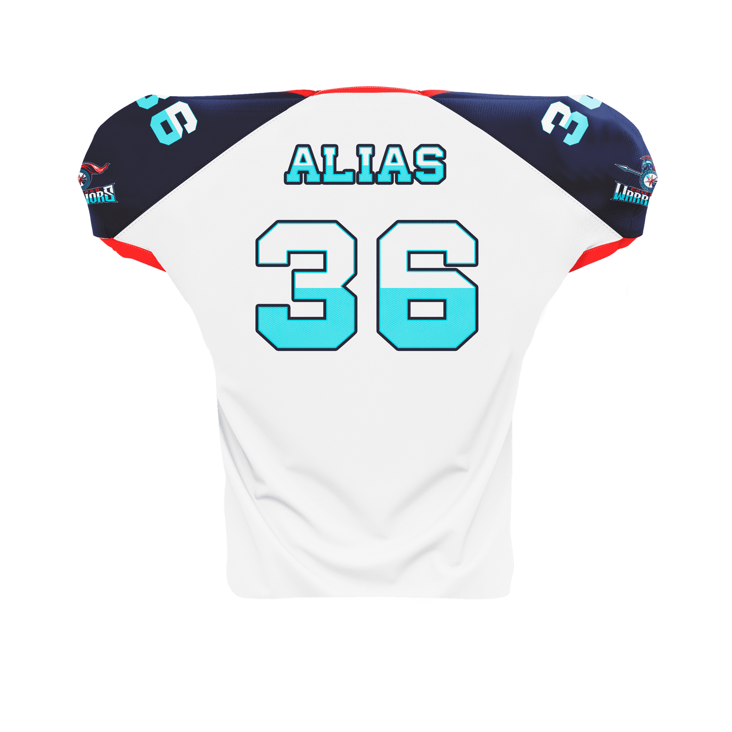 Chicago Warriors Pro Football Jersey