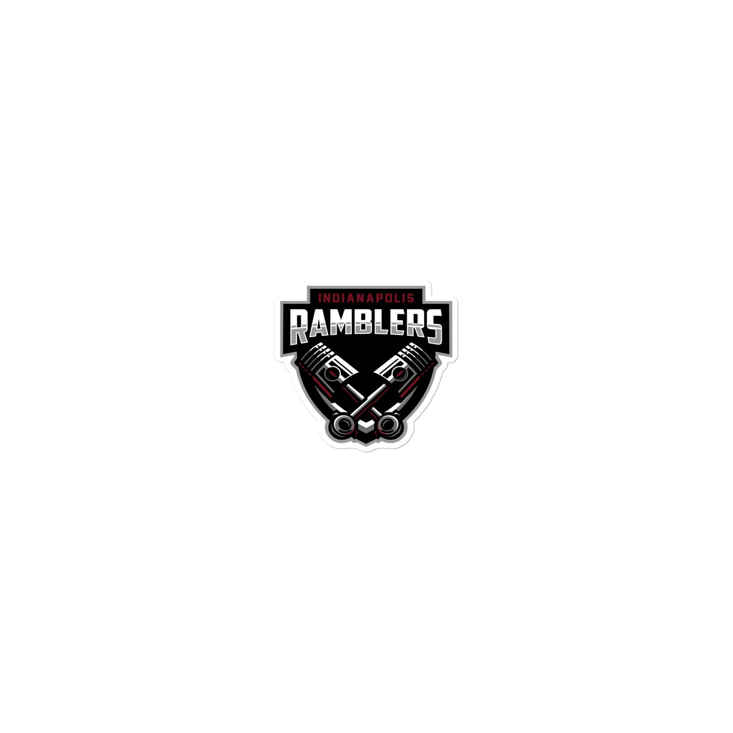 Indianapolis Ramblers Bubble-free stickers