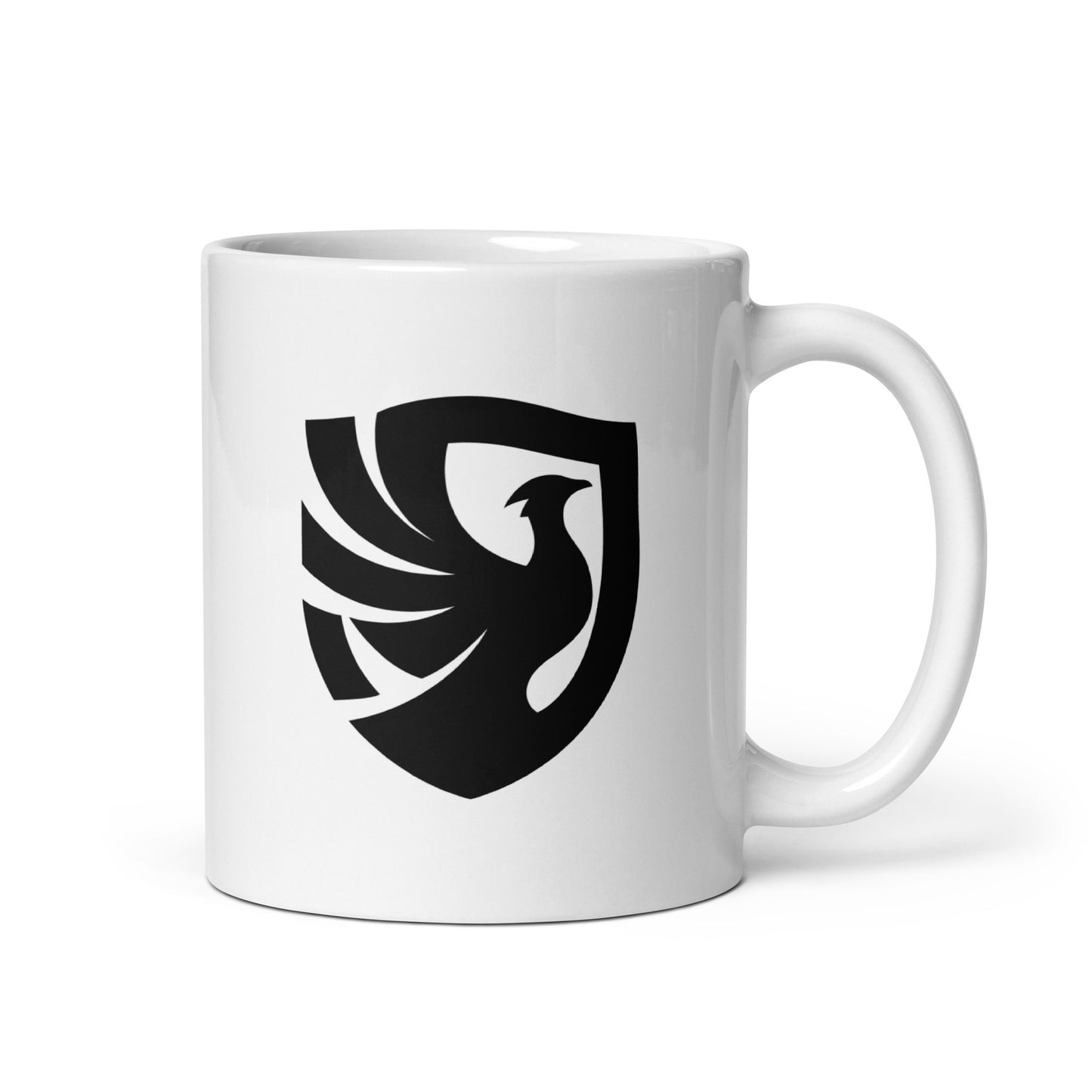 MystikHQ White glossy mug