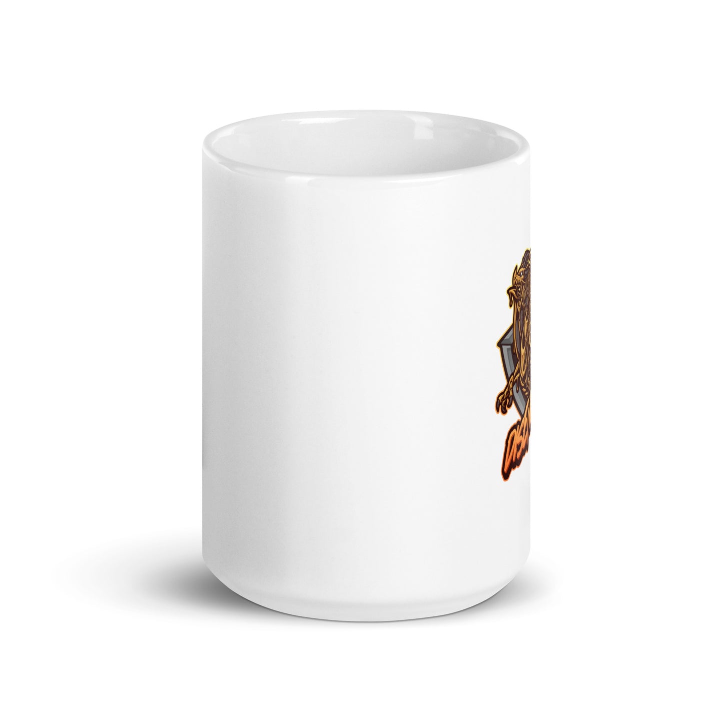 Disengage White glossy mug