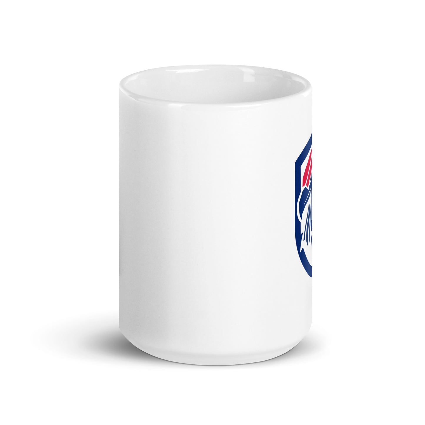 Primal Instinct White glossy mug