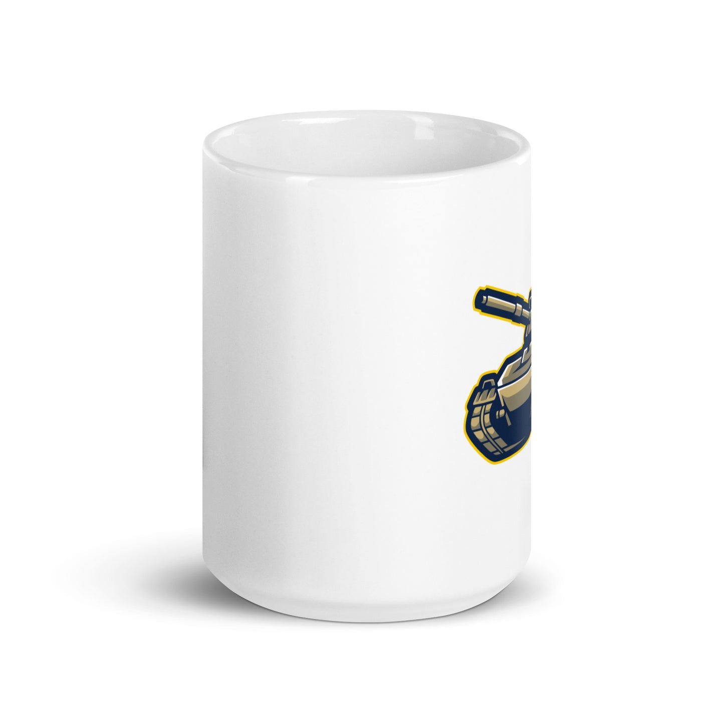 Alamo City Artillery White glossy mug
