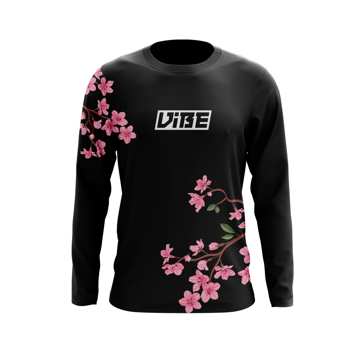 Camp Crew Neck Long Sleeves Pro Jersey Black