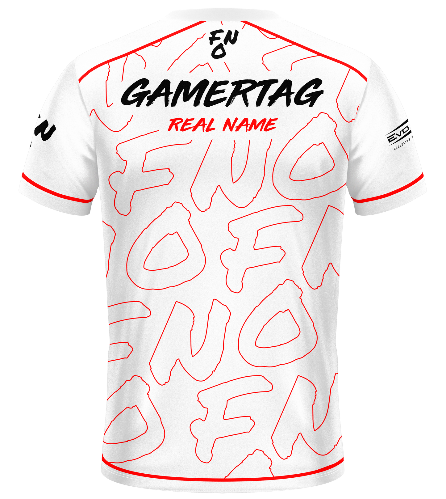 F.N.O Esports White Pro Jersey