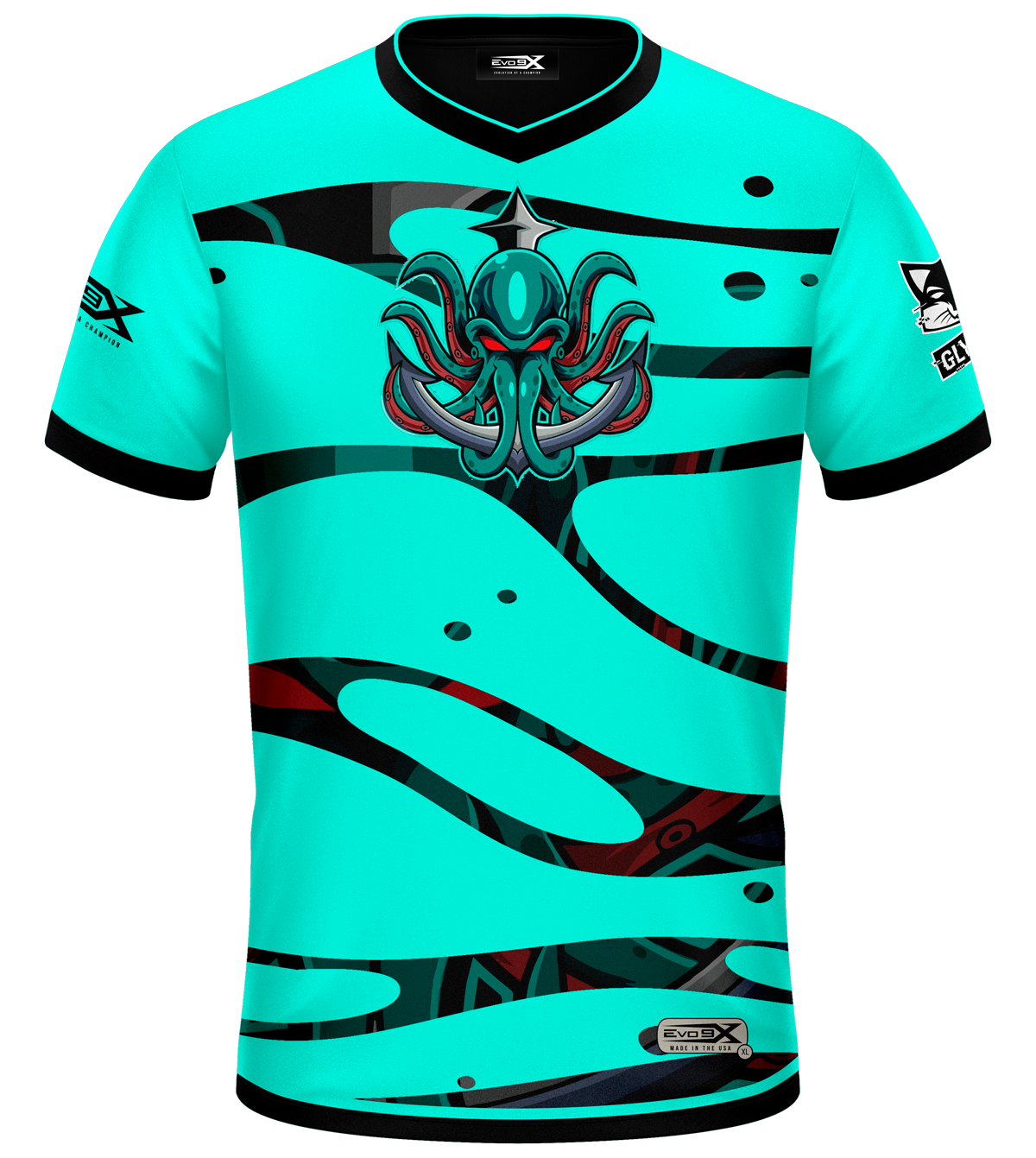 EVO - Green/Black Custom Jersey