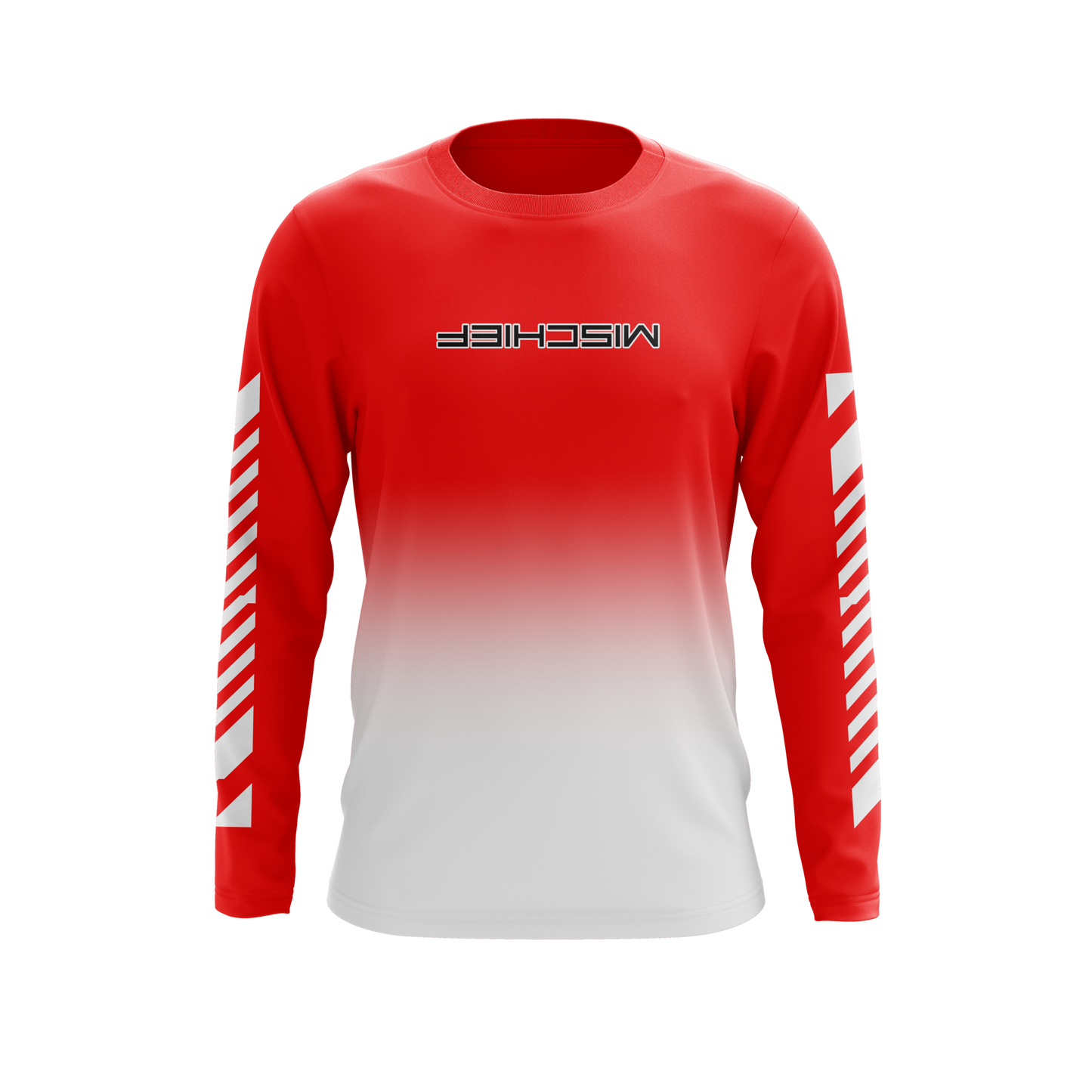 Camp Crew Neck Long Sleeves Pro Jersey Red