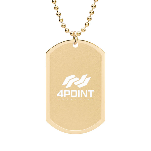 4POINT MARKETING Dog Tag Necklace