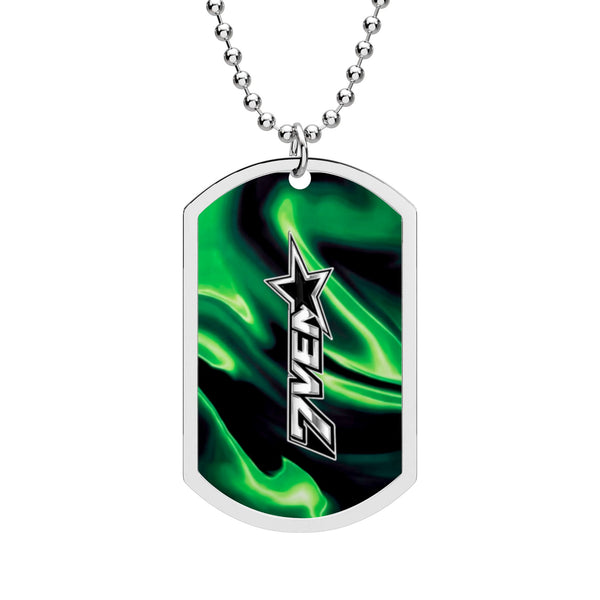 7ven Dog Tag Necklace