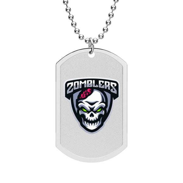 ZOMBLERS Dog Tag Necklace