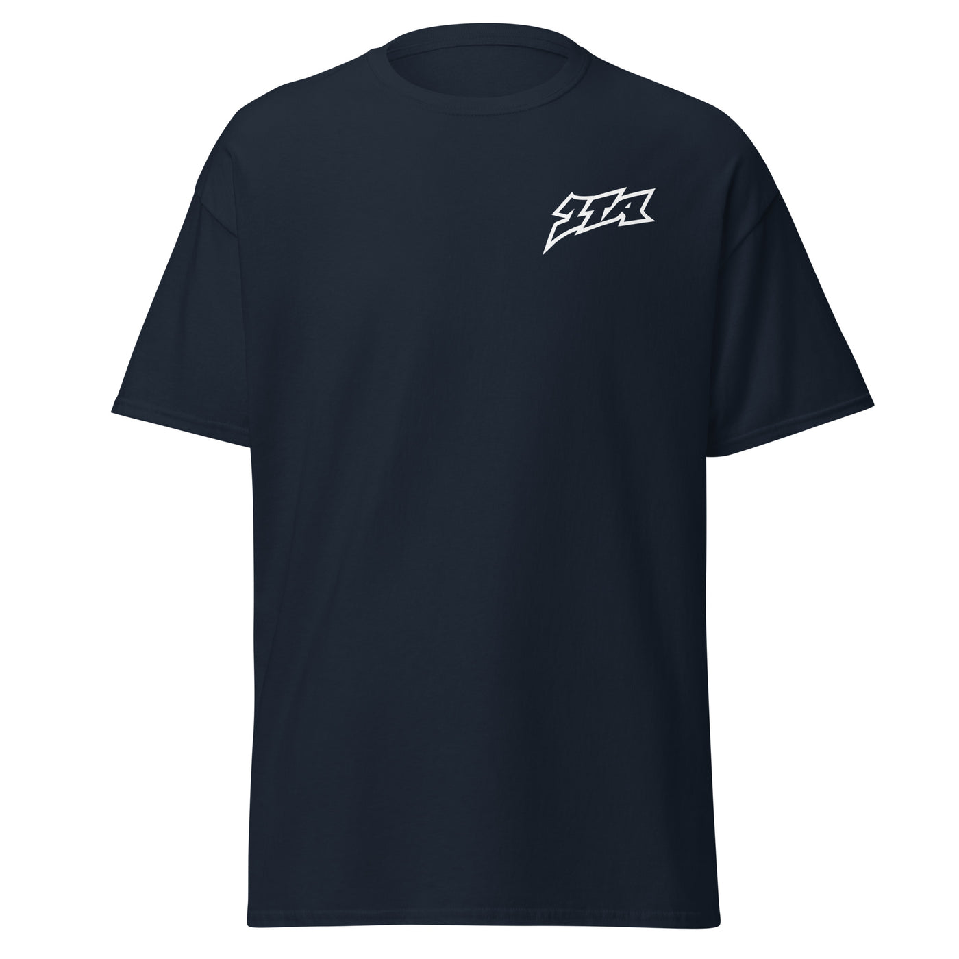 1TA Unisex Esports Classic T-Shirt navy front