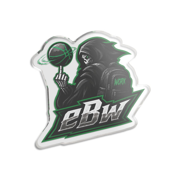 Custom eBw Logo Statue — Personalized eBW Team Mascot Figurine