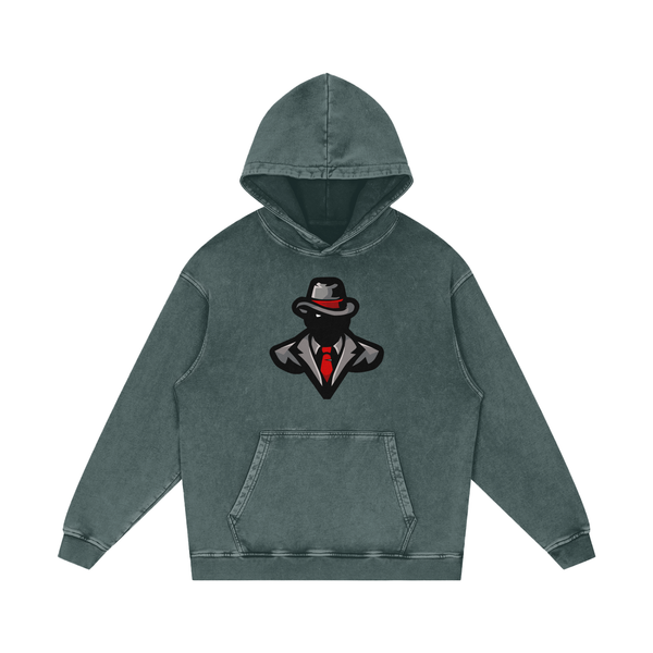PLUS MAFIA  Washed  Hoodie