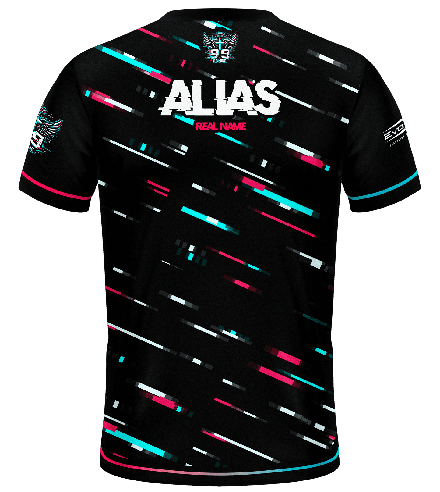 99 Gaming Premium Esports Jersey back