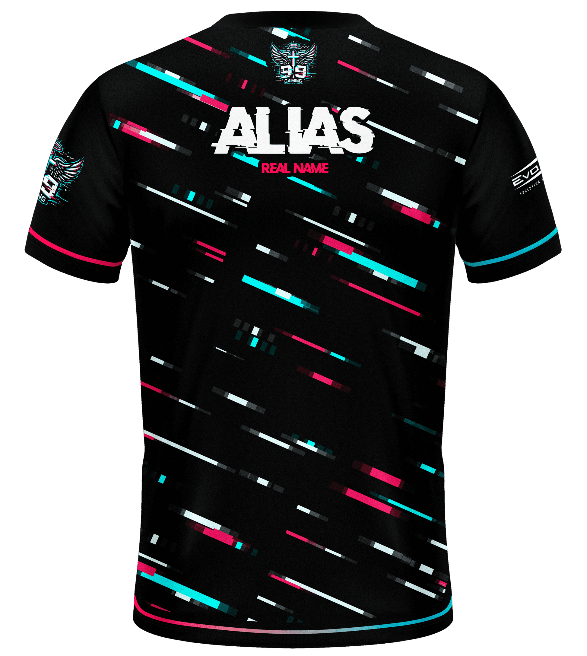 99 Gaming Premium Esports Jersey back