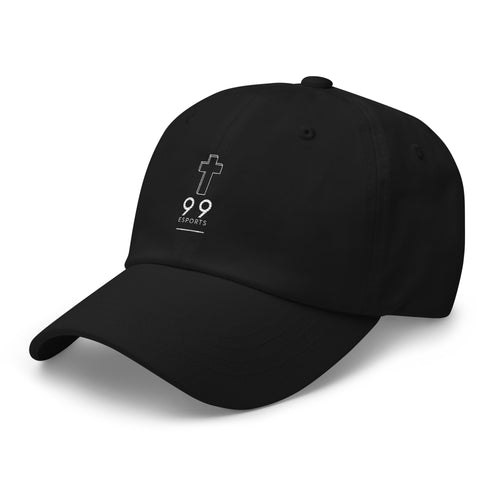 99 gaming Unisex Dad hat black left 