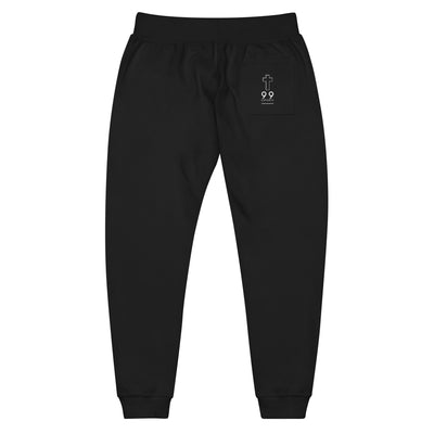 99 gaming Unisex fleece sweatpants black 