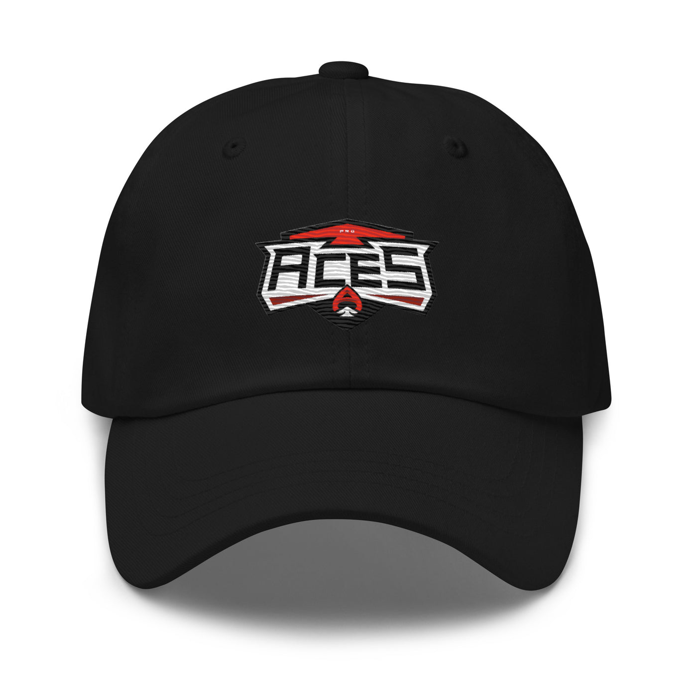 ACES Dad hat black front 