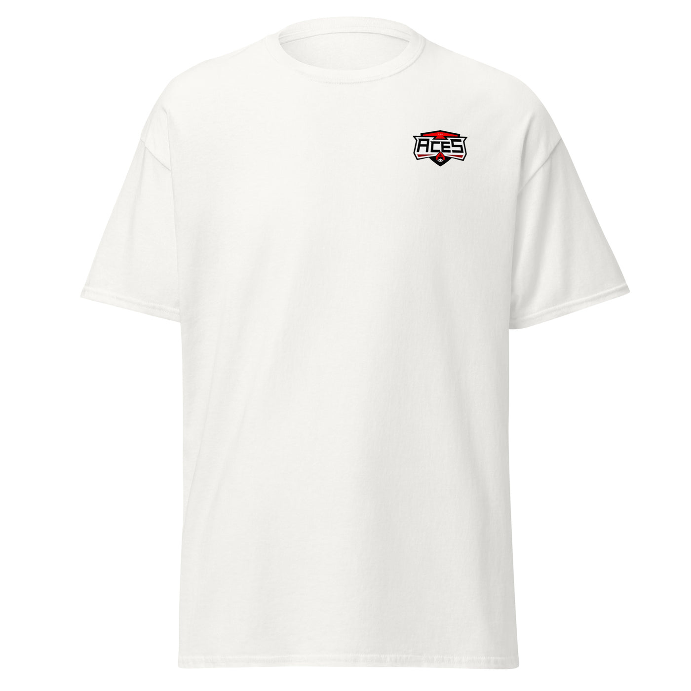 ACES Unisex T-Shirt white