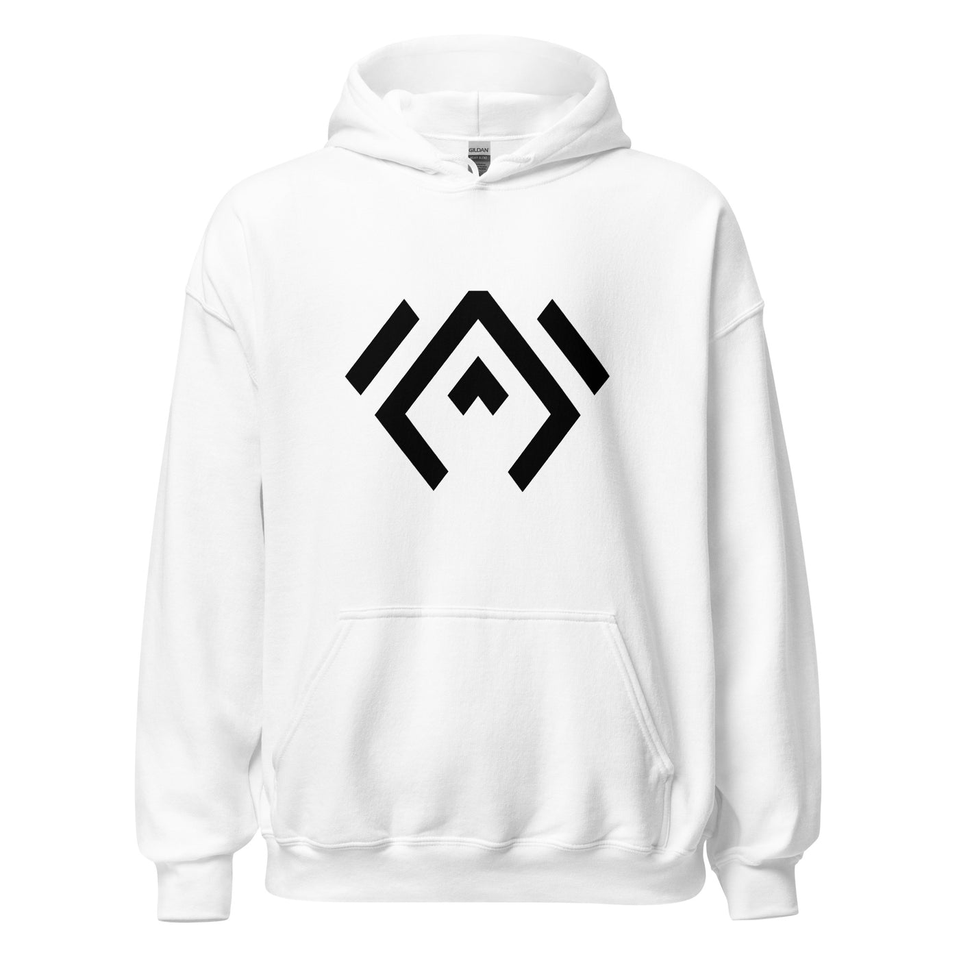 ASO Unisex Hoodie white-front 