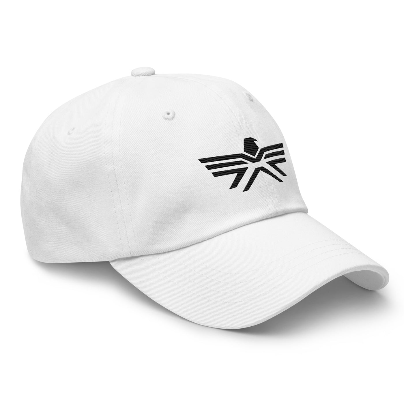 AVIAN Esports Unisex Dad hat white right 