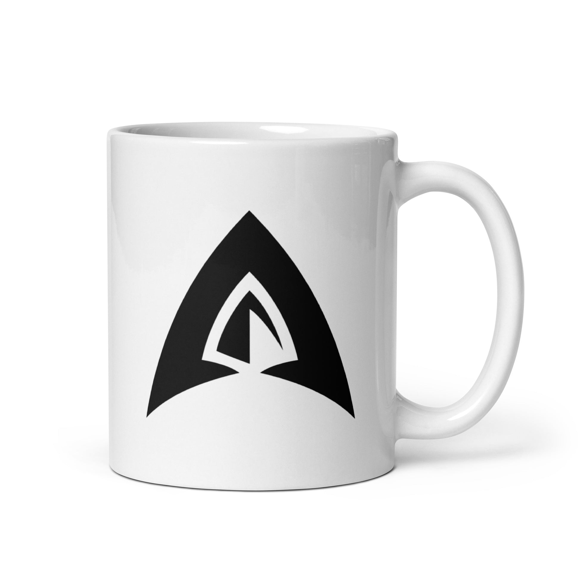 AccessTheGlory White glossy mug front