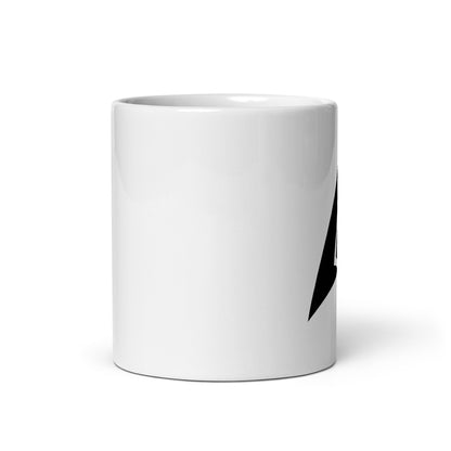 AccessTheGlory White glossy mug front view 