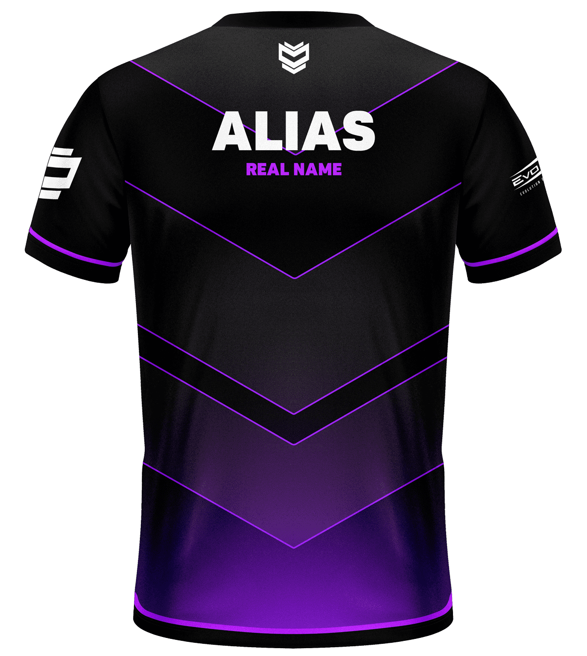 Admire Region Premium Esports Jersey back