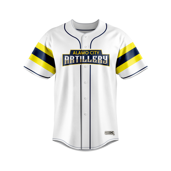 Alamo City Artillery Baseball Jersey front