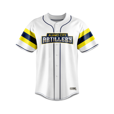 Alamo City Artillery Baseball Jersey front