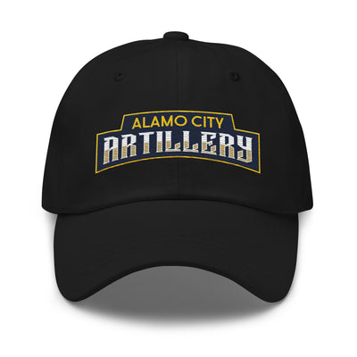 Alamo City Artillery Dad hat front 