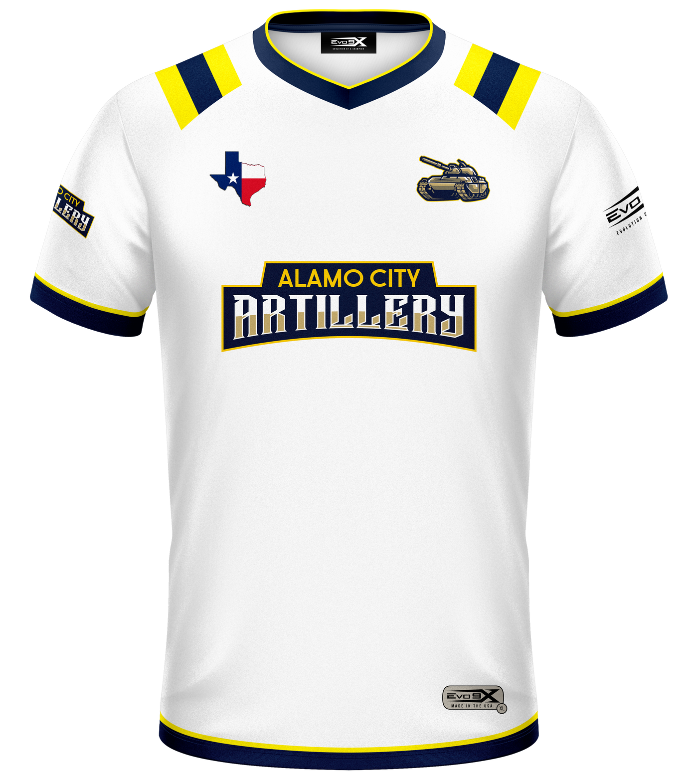 Alamo City Artillery Pro Jersey front