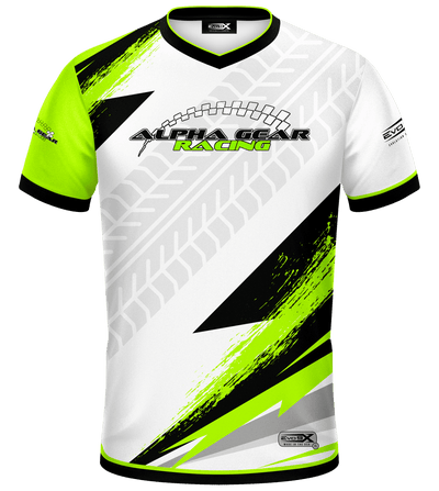 Alpha Gear Racing Premium Esports Jersey front