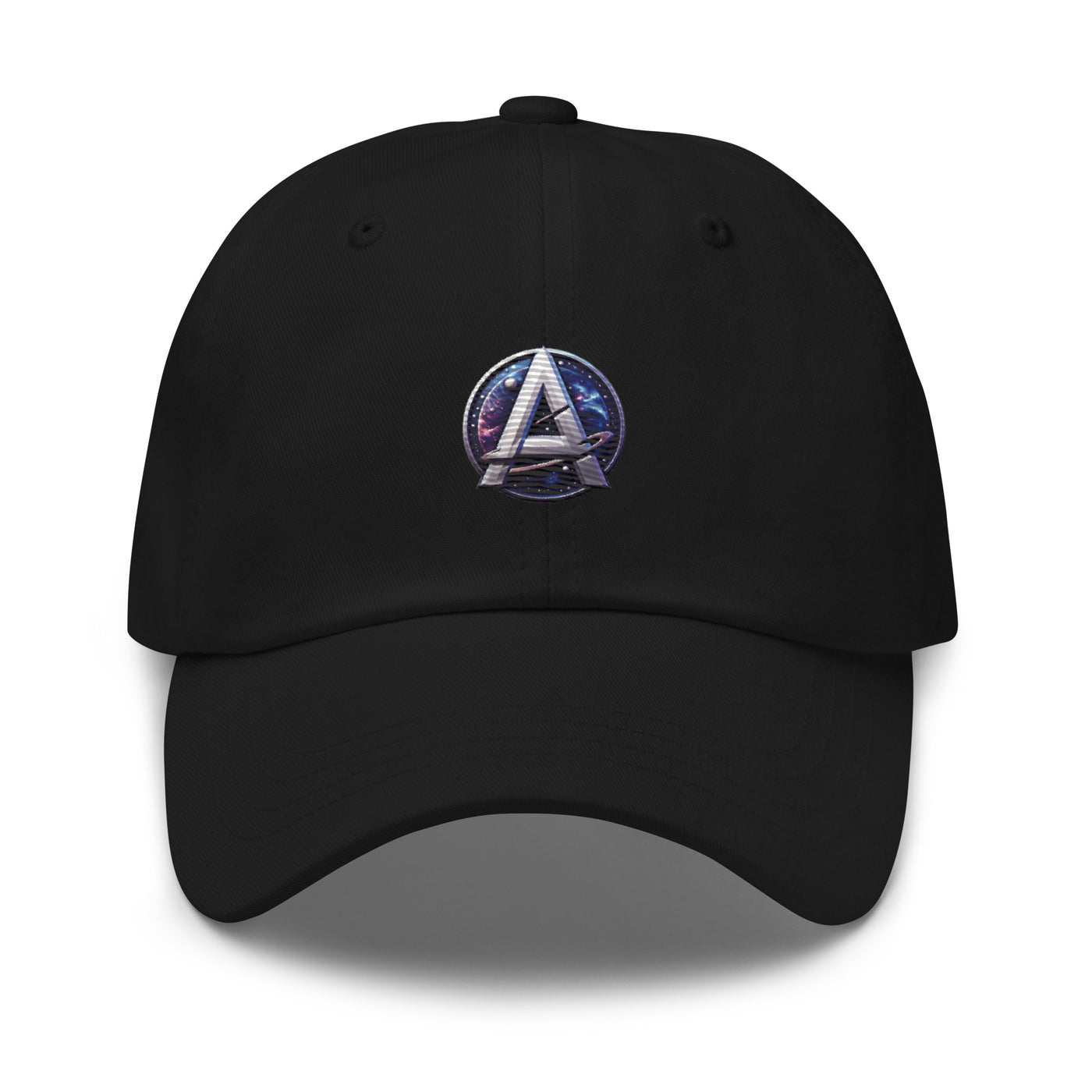 Andromeda Dad hat black front 