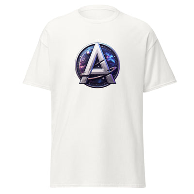 Andromeda Unisex T-Shirt white front 