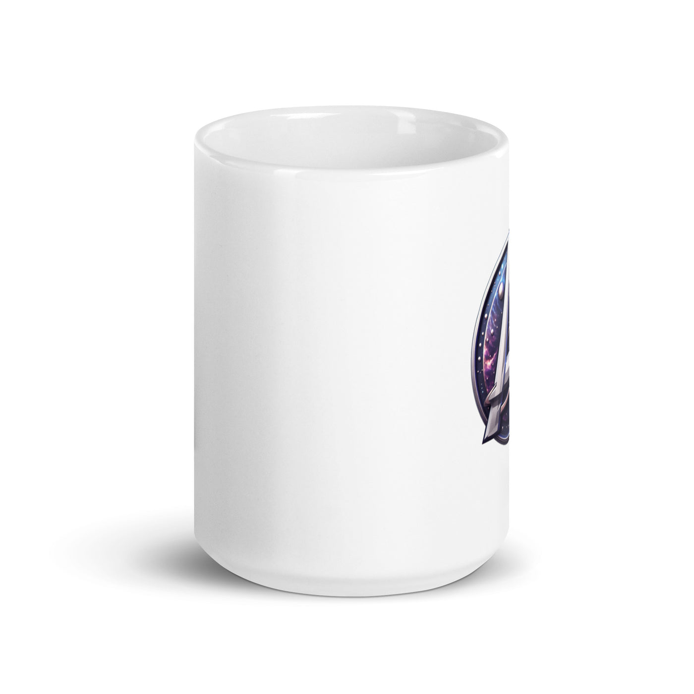 Andromeda White glossy mug white side