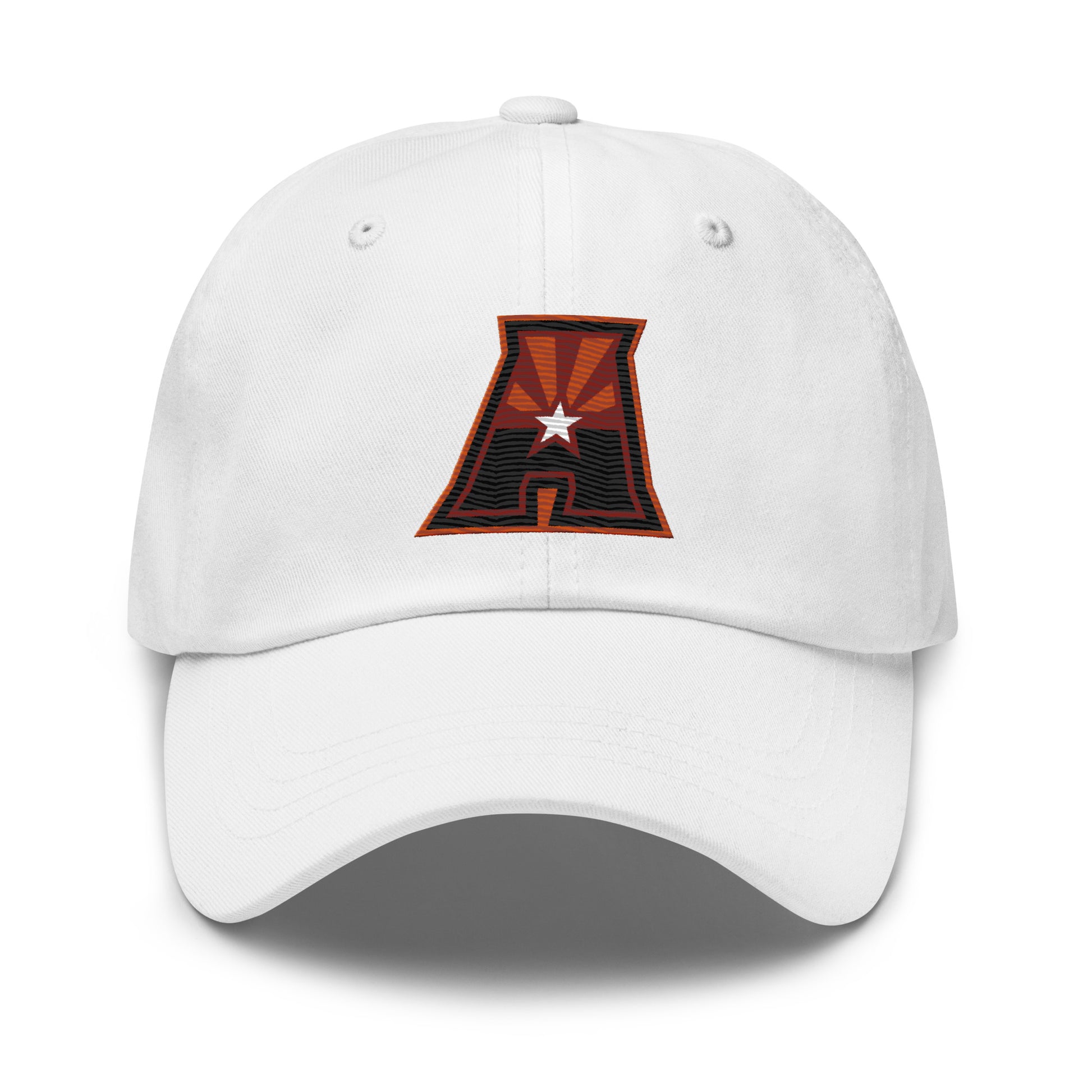 Arizona scorpions Dad hat front white 