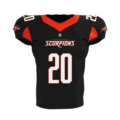 Arizona scorpions Pro Football Jersey front
