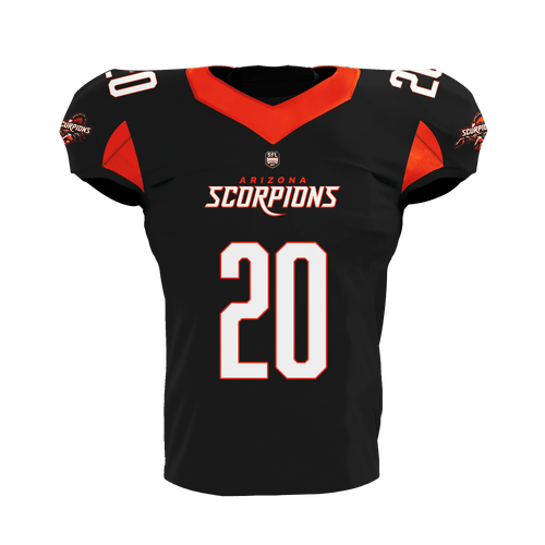 Arizona scorpions Pro Football Jersey front