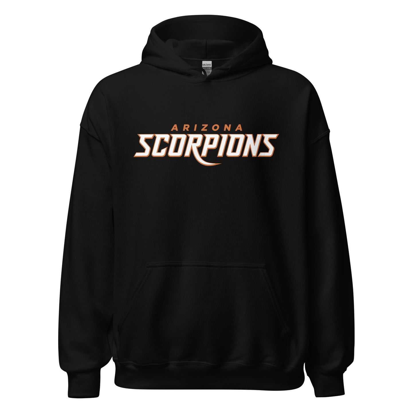 Arizona scorpions Unisex Hoodie black front 