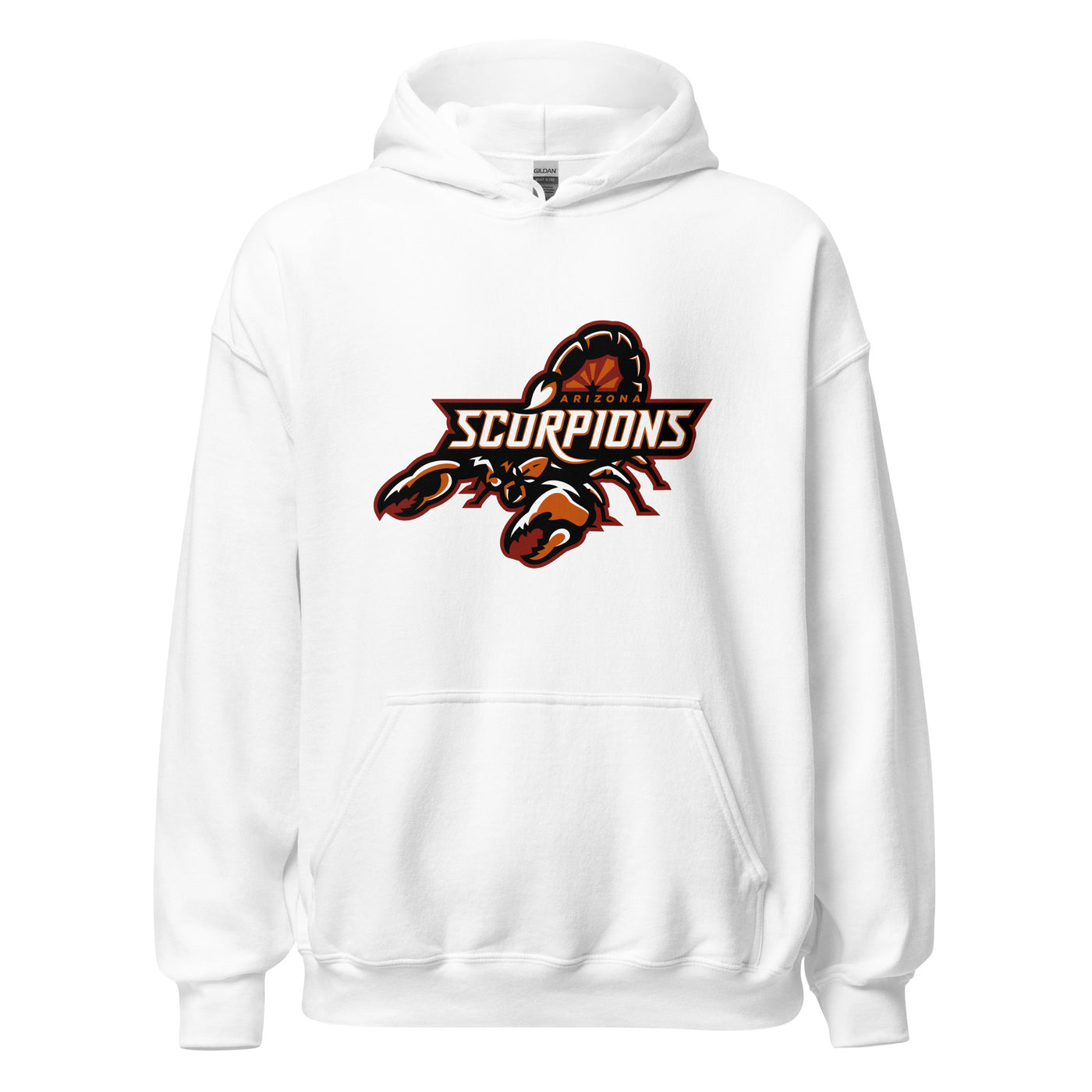 Arizona scorpions Unisex Hoodie white 