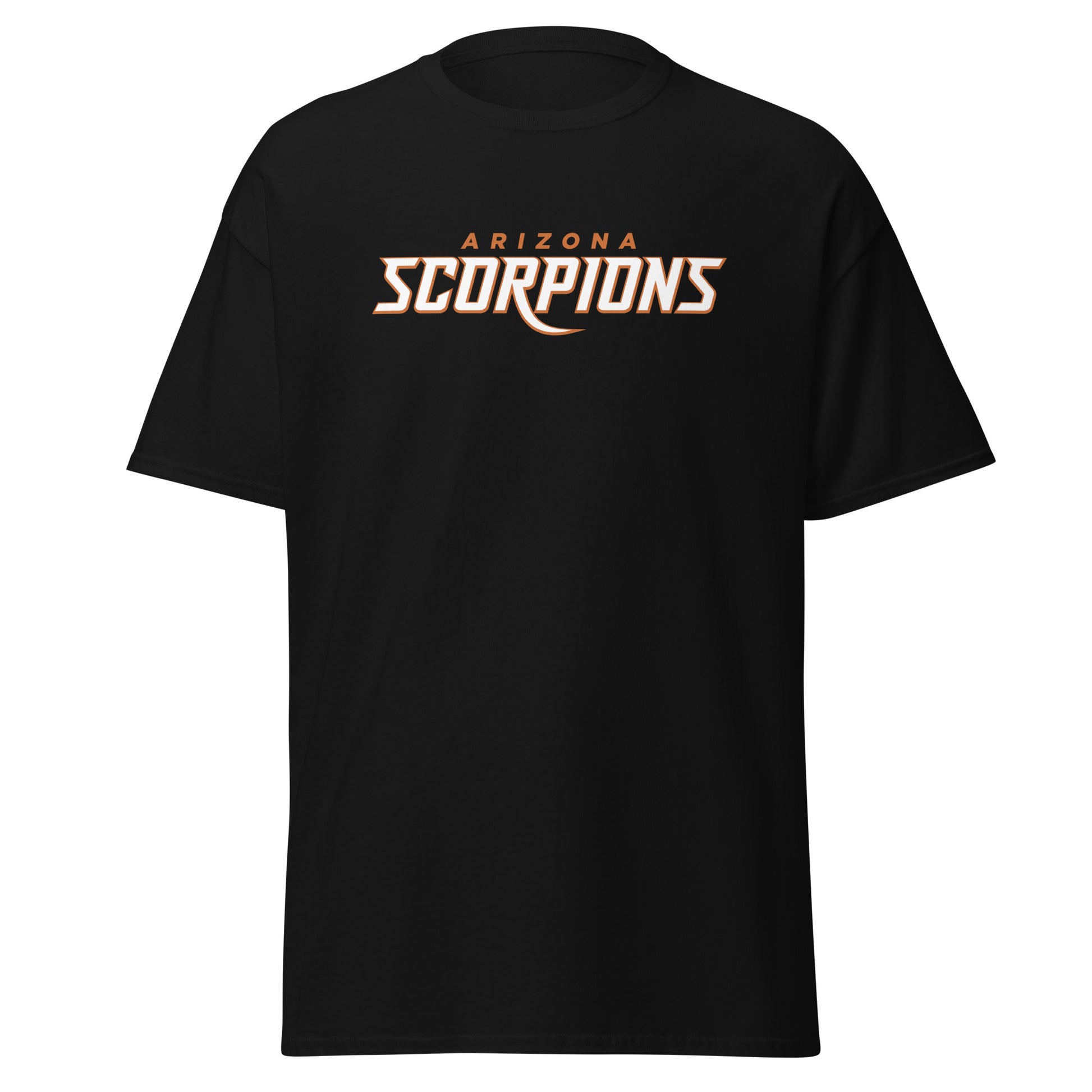 Arizona scorpions Unisex T-Shirt black front 