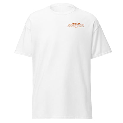 Arizona scorpions Unisex T-Shirt white front 