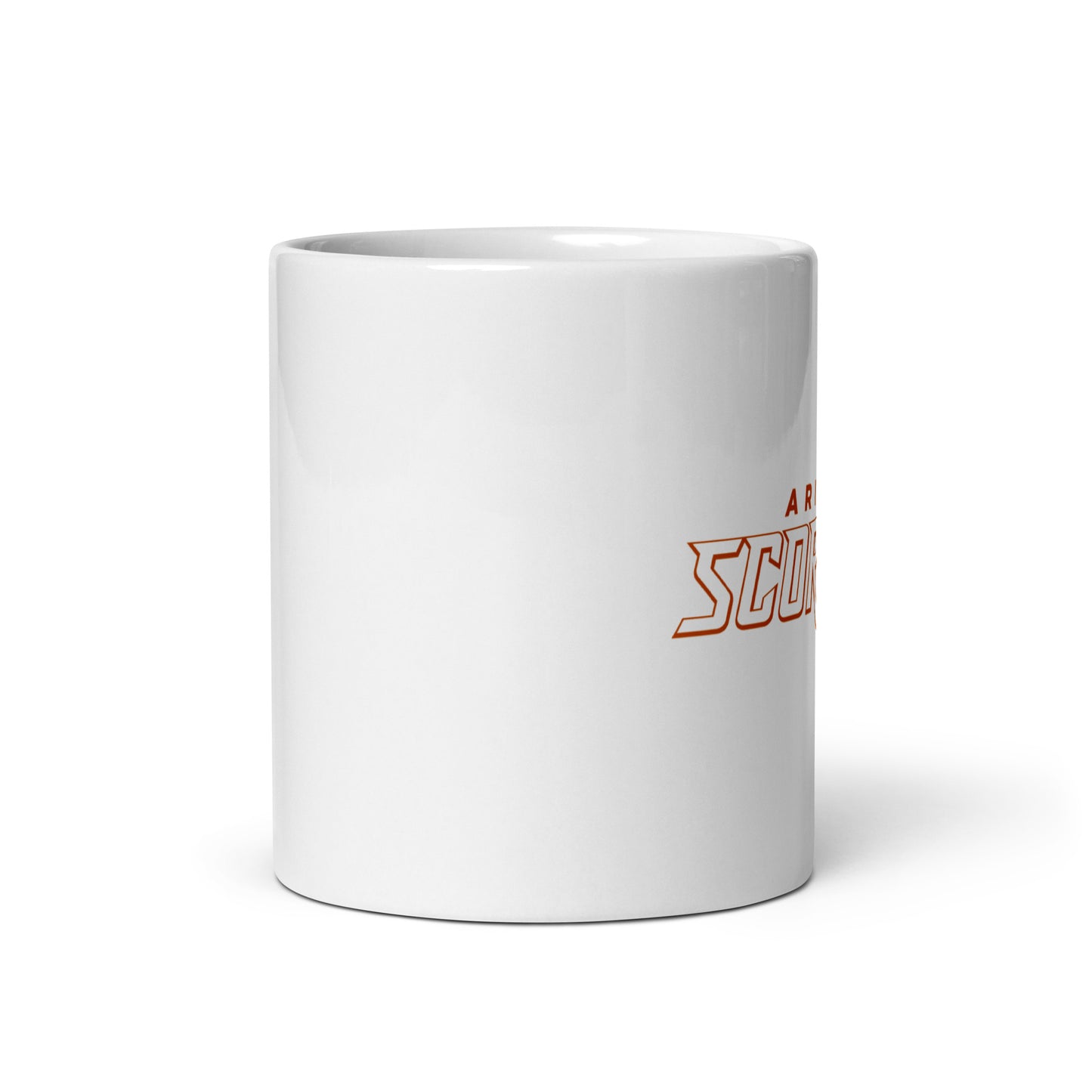 Arizona scorpions White glossy mug back