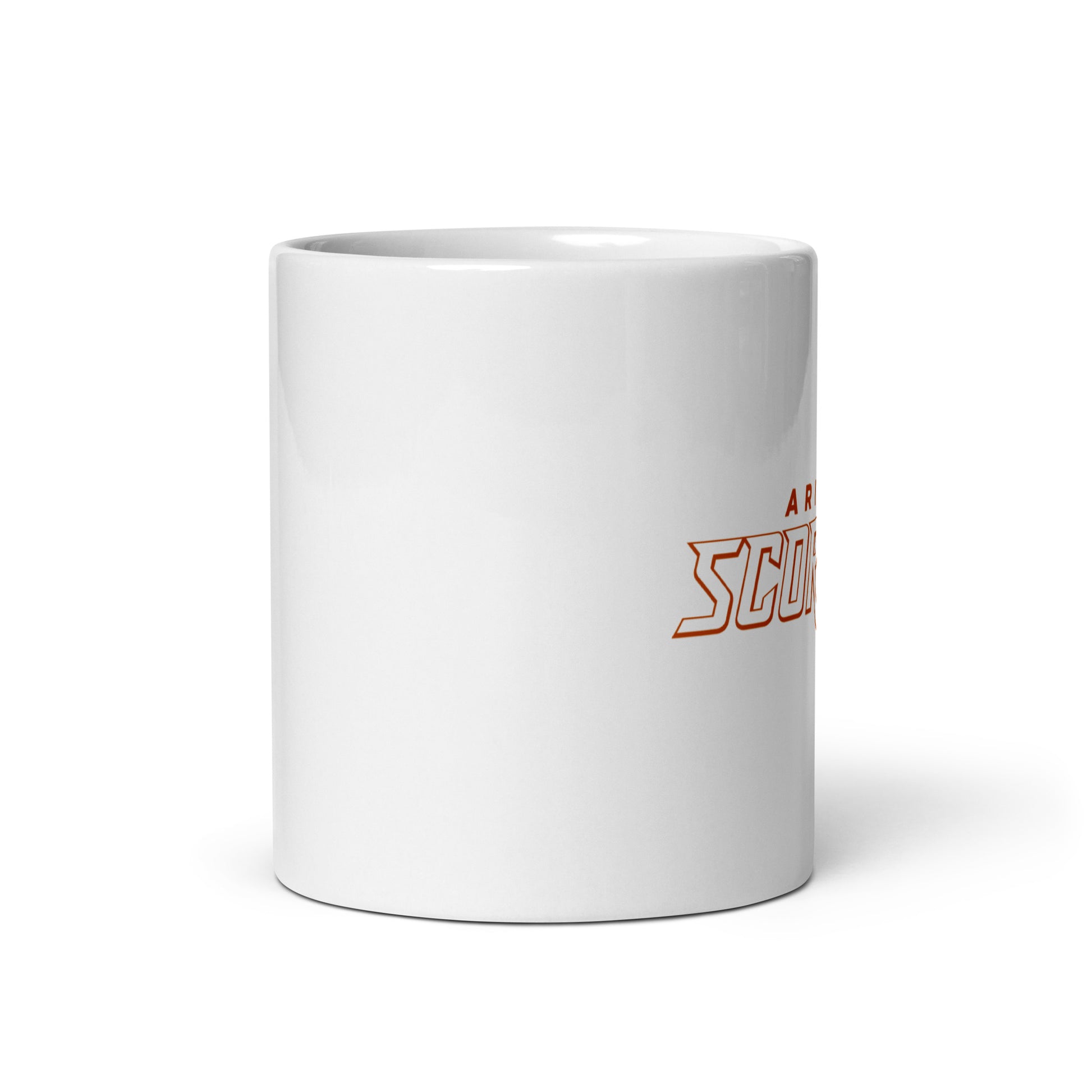 Arizona scorpions White glossy mug back